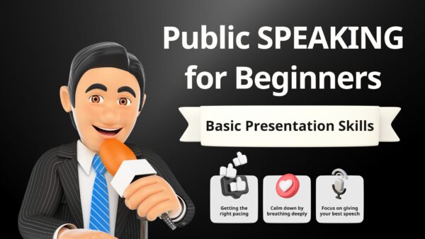 Public SPEAKING for Beginners: Basic Presentation Skills (Video Course)